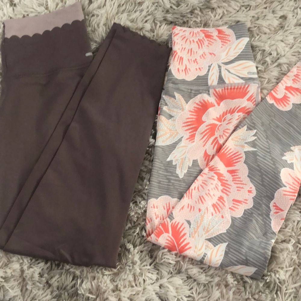 2 Pair Aerie Chill Play Move Leggings